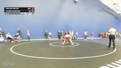 120 lbs Quarterfinal - Declan Keller, Dodge City vs Ryder Harrison, Washburn Rural