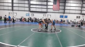 157 lbs Allday - Abram Stoebig, SLY FOX WRESTLING CLUB vs Isaiah Sekutera, RALEIGH AREA WOLFPACK RED