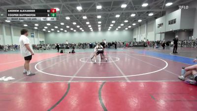 145 lbs Consi Of 64 #2 - Andrew Alexander, NC vs Cooper Buffington, AL