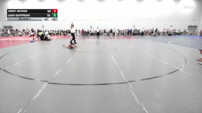 56 lbs Rr Rnd 3 - Jerry Hetran, Indiana Outlaws Bronze - EL vs Leah Goffredo, The Hunt WC Orange - EL