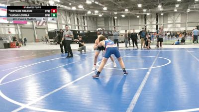 140 lbs 5th Place Match - Waylon Nelson, Clearwater Valley Wrestling Club vs Lucas Loyola, Big Cat Wrestling Club