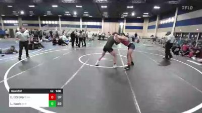 220 lbs Rr Rnd 2 - Elias Corona, Team Oakdale vs Luke Isaak, Grindhouse WC