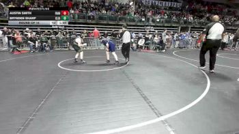 145 lbs Round Of 16 - Austin Smith, Franklin vs Brynden Sharp, Clearview