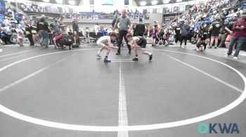 61 lbs Rr Rnd 3 - Kaiser Ailey, Blackwell Wrestling Club vs Easton Smith, Kingfisher YellowJackets