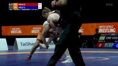 76 kg Semifinal - Tristan Kelly, USA vs Priya Priya, IND