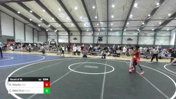 132 lbs Round Of 16 - Remington Hewes, Independent vs Christhony Dela Cruz, Coast Wrestling