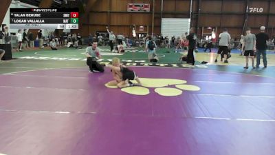 75 lbs Rr Rnd 1 - Talan Berube, Smitty's Barn vs Logan Vallalla, Mat Assassins Wc