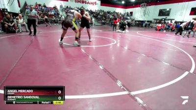 285 lbs Cons. Round 1 - Demetrio Sandoval, Downey vs Angel Mercado, Crespi