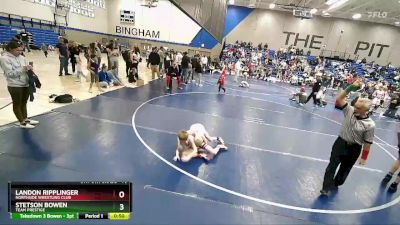 79 lbs Cons. Round 3 - Landon Ripplinger, Northside Wrestling Club vs Stetson Bowen, Team Prestige