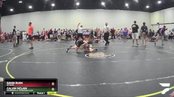 82 lbs Round 5 - Calvin McLain, Summerville Takedown Club vs Gavin Rush, KC Elite