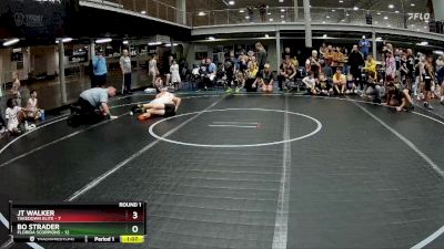 88 lbs Round 1 (8 Team) - Bo Strader, Florida Scorpions vs JT Walker, Takedown Elite