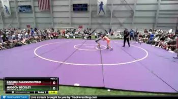 100 lbs Placement Matches (8 Team) - Lincoln Sledzianowski, Florida vs Hudson Beckley, Oklahoma Blue FS