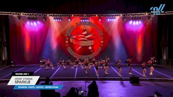 Spirit Xtreme - Sparkle [2025 L1 Youth - Novice - Restrictions Day 1] 2025 The American Legacy Fort Worth Nationals