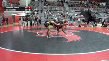 190 lbs Semifinal - Zoe Hamilton, Bettendorf vs Josephine Manuel, Iowa City High