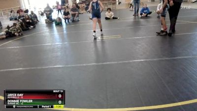 95 lbs Round 5 (6 Team) - Donnie Fowler, Dundee WC vs Jayce Day, Mi Pitbulls