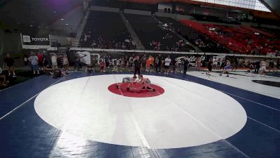 74 lbs 5th Place Match - Cooper Hennefer, Idaho vs Ezra Archibald, Oregon
