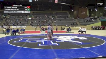 132 lbs Champ. Round 1 - Ryleigh Mahan, Ashland Blazer vs Sophie Anderson, Walton-Verona