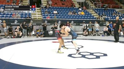 113 lbs Cons. Sub-rd Of 32 - Jackson Yetzer, Virginia vs Oliver Oei, Georgia