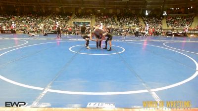 90 lbs Round Of 16 - Lincoln Booth, Sebolt Wrestling Academy vs Bentley Gatica, SWAT