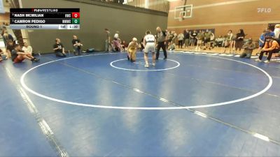 175 lbs Round 1 - Camron Pedigo, Mountain Man Wrestling Club vs Nash McMilian, Hawk Wrestling Club