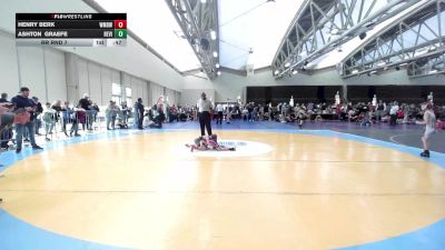 56 lbs Rr Rnd 7 - Henry Berk, Williamstown K3 vs Ashton Graefe, Revival White K-3