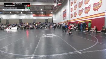 157 lbs Champ. Round 2 - Griffin Gardner, Olentangy Liberty vs Jake Hughes, Beaver