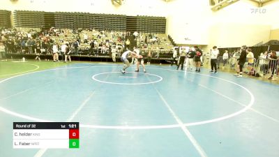 162-H lbs Round Of 32 - Chase Helder, Kingsway vs Lee Faber, Northport