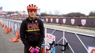 Madigan Munro Overcomes Early Crash To Podium Women's Collegiate Cyclocross National Championships