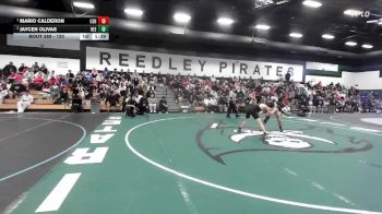120 lbs 1st Place Match - Mario Calderon, Central vs Jaycen Olivas, Reedley