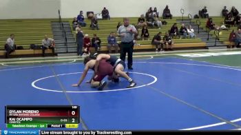 149 lbs Quarterfinal - Kai Ocampo, Cerritos vs Dylan Moreno, Mt San Antonio College