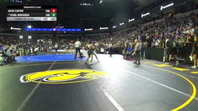 144 lbs Consi Of 16 #2 - Jack Locke, Turlock (SJ) vs Axel Esparza, Lakeside (SS)