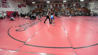 68-75 lbs Round 3 - Aiden Guzman, Hemet Youth Wrestling Club vs Andres Cortes, Rancho Bernardo