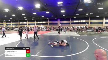 62 lbs Consi Of 8 #2 - Connor Stennett, Rough House vs Cree Garza, Spokane Wrestling