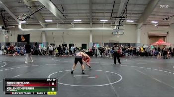 115 lbs Quarterfinal - Kellen Echeverrin, MD Maniacs vs Brock Divelbiss, Fort Hill Mat Club