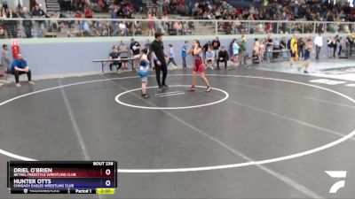 95 lbs Final - Driel O`Brien, Bethel Freestyle Wrestling Club vs Hunter Otts, Chugach Eagles Wrestling Club