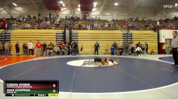 66-73 lbs Cons. Round 3 - Carson Voorde, Midwest Xtreme Wrestling vs Mack Kauffman, Region WA
