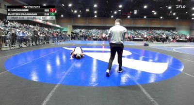 120 lbs Consi Of 32 #2 - Eli Archibeque, Rio Rancho vs Jahryzen Pagaragan, Slam