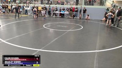 77 lbs Cons. Semi - Caleb Scussel, Juneau Youth Wrestling Club Inc. vs Bradley Sherry, Interior Grappling Academy