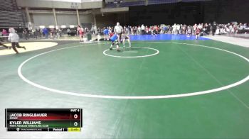 87 lbs Cons. Round 2 - Kyler Williams, Port Angeles Wrestling Club vs Jacob Ringlbauer, NWWC