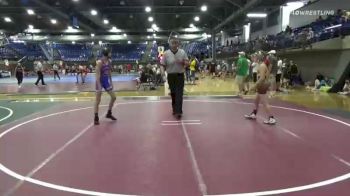 95 lbs Consi Of 16 #2 - Caleb Tracy, Scott West vs Landon Price, Legends Of Gold