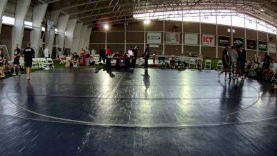 106 lbs Easton Pierce, Oklahoma Outlaws Red vs Emillio Peterson, Idaho