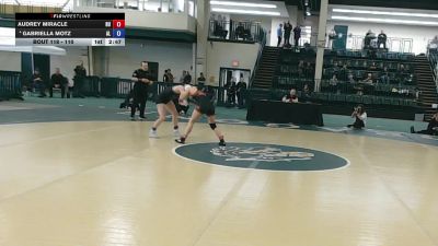 110 lbs Cons. Round 2 - Audrey Miracle, Heidelberg vs Gabriella Motz, Albion