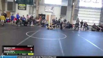 68 lbs Round 4 (8 Team) - Mason Sigle, PA Alliance Blue vs Braidyn Taby, Team Smash