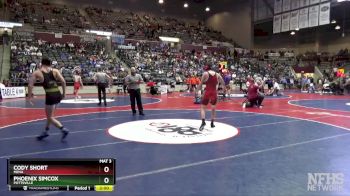 4A 132 lbs Quarterfinal - Cody Short, Mena vs Phoenix Simcox, Pottsville