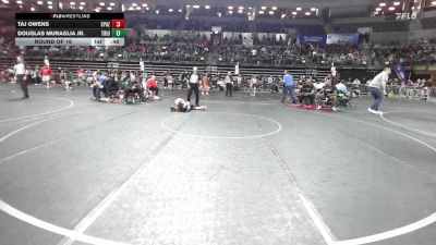 45 lbs Round Of 16 - Taj Owens, Spazz Wrestling vs Douglas Muraglia Jr., Triumph Trained