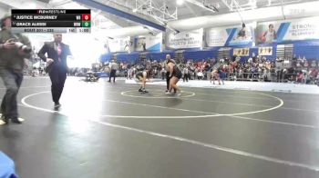 235 lbs Cons. Round 2 - Grace Alessi, Wichita Northwest vs Justice McBurney, Washburn Rural