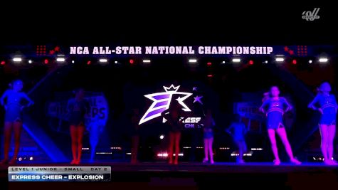 Express Cheer - Explosion [2026 L1 Junior - Small Day 2] 2026 NCA All-Star National Championship