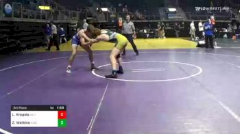 174 lbs 3rd Place - Luke Krepela, Arlington Tn vs Zack Watkins, Rebel Wrestling Club