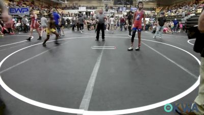 80-86 lbs Rr Rnd 3 - Corey Conley, Chandler Takedown Club vs Tyree Cade Jr., Midwest City Bombers Youth Wrestling Club