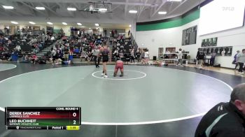 144 lbs Cons. Round 4 - Leo Buchheit, Gateway Athletic Club vs Derek Sanchez, Lawrence Elite